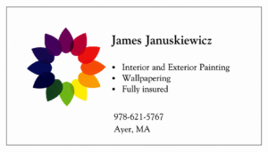 James Januskiewicz business card